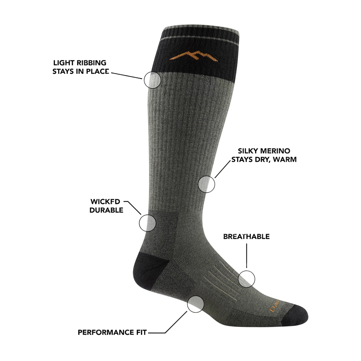 Over-the-Calf Heavyweight Hunting Socks